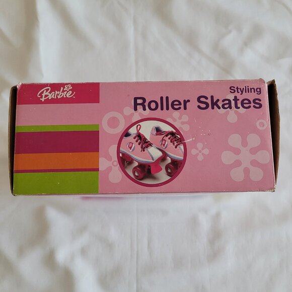 Vtg Barbie Sparkle Wheels Roller Skates Youth SZ 2 - Picture 11 of 15